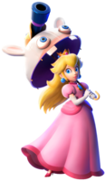 Artwork of Peach from Mario + Rabbids Sparks of Hope