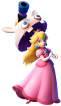 Artwork of Peach from Mario + Rabbids Sparks of Hope