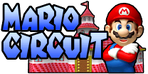 The logo for Mario Circuit, from Mario Kart Double Dash!!