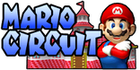 The logo for Mario Circuit, from Mario Kart Double Dash!!