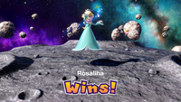 Wario smacks face first into an asteroid in Mass Meteor in Mario Party Superstars.