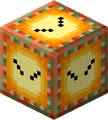 Minecraft Mario Mash-Up Exposed Copper Bulb Lit Render.png