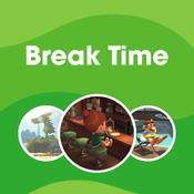 The cover image for the Break Time playlist on Nintendo Music used from December 17, 2025 onwards
