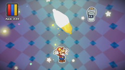 1 Thing Squeezer from Paper Mario: Color Splash.