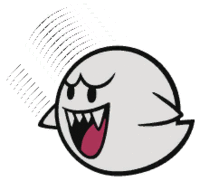 Boo 10-Stack Idle Animation from Paper Mario: Color Splash