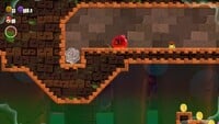 The third 10-flower coin in An Uncharted Area: Wubba Ruins in Super Mario Bros. Wonder
