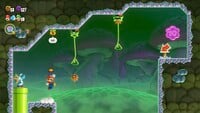 The second 10-flower coin in the level Taily's Toxic Pond in Super Mario Bros. Wonder