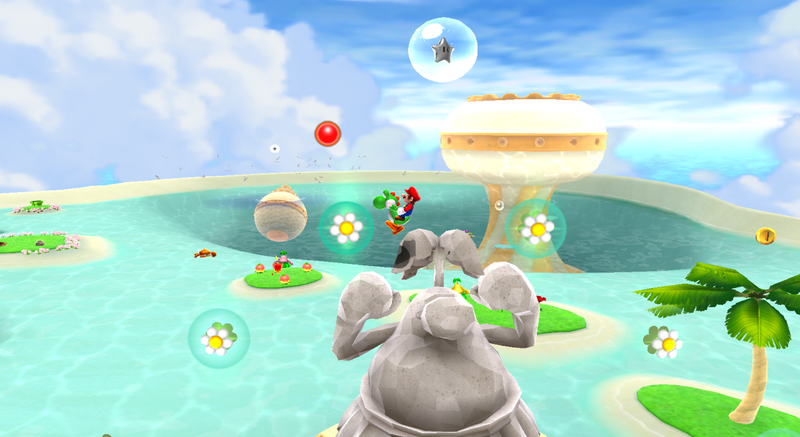 File:SMG2 Starshine Beach Surf Sand and Silver Stars.png