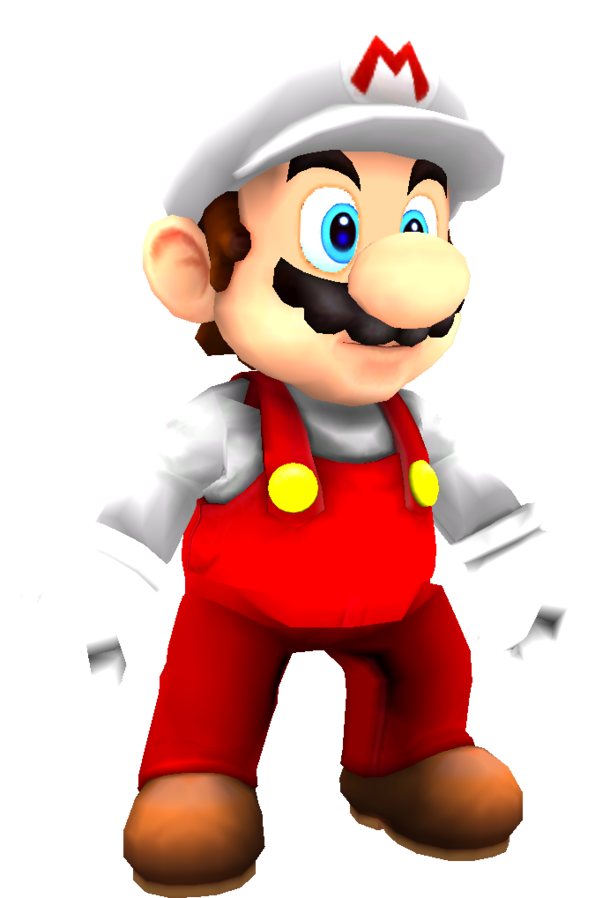 File:smg Asset Model Fire Mario.png - Super Mario Wiki, The Mario 