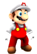 Rendered model of Fire Mario in Super Mario Galaxy.