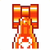 Bull's-Eye Blaster icon in Super Mario Maker 2 (Super Mario World style)