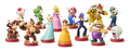 The second batch of Super Mario amiibo figurines, along with the first batch