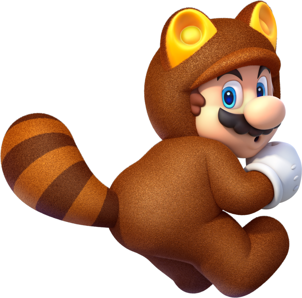 Super Mario Color Page Tanooki Mario