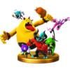 The Deadly Six trophy render, from Super Smash Bros. for Wii U.