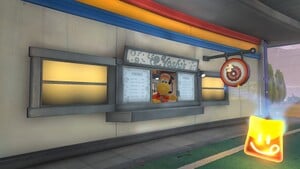 A Yoshi's location in Mario Kart World