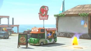 A Yoshi's location in Mario Kart World