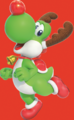 File:Yoshi Rudolph Full Artwork.png - Super Mario Wiki, the Mario ...