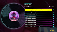 The disc for the song "Breaking Through (Heart of Gold)" in Donkey Kong Bananza