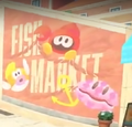 A poster in Mario Kart World