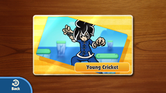 One of the Character Cards, as they appear on the TV.