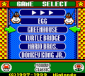 Game Select (primary games)