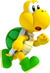 Artwork of a Koopa Troopa from New Super Mario Bros. 2