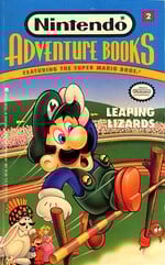 The cover of Leaping Lizards.