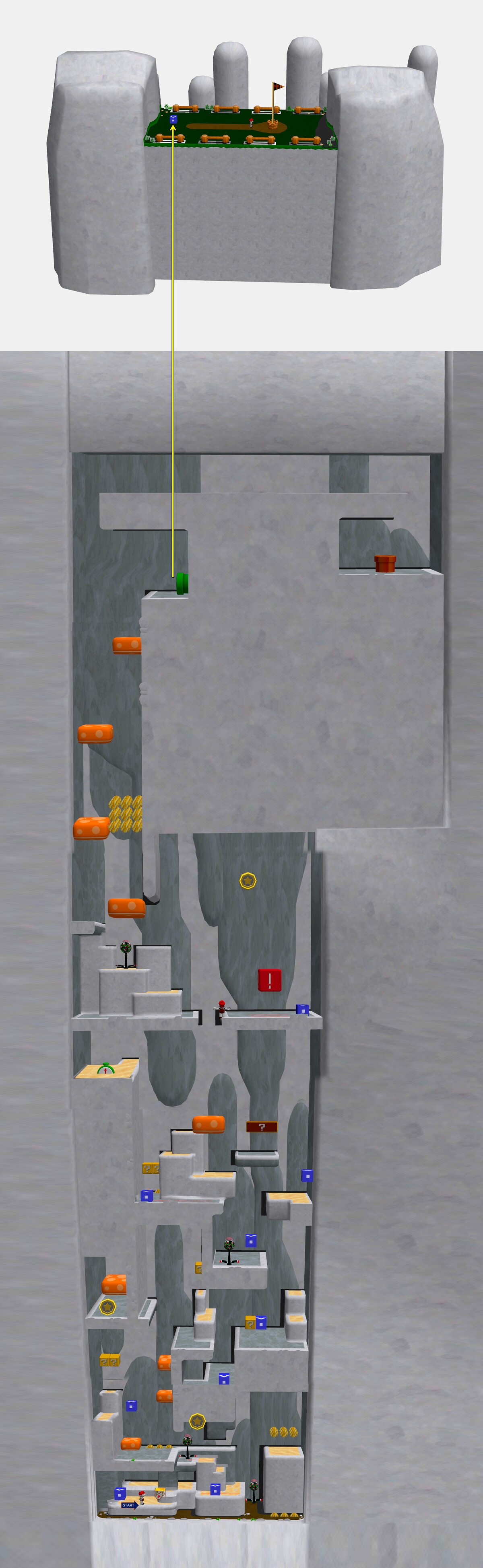 File:M3DL-map-A-4-2.jpg - Super Mario Wiki, the Mario encyclopedia