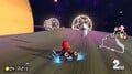 Screenshot of 3DS Rainbow Road