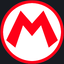 Mario's emblem in Mario Kart Arcade GP DX.