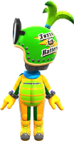 Iggy Mii Racing Suit from Mario Kart Tour