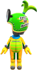 Iggy Mii Racing Suit from Mario Kart Tour