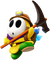 Yellow Shy Guy (Explorer) from Mario Kart Tour