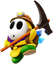 Yellow Shy Guy (Explorer) from Mario Kart Tour