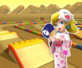The course icon of the R variant with Peach (Yukata)