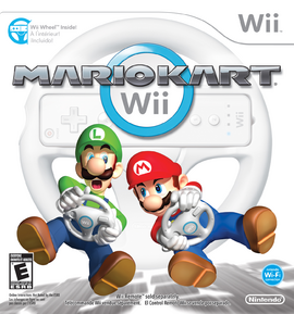 Mario Kart Wii North American box art