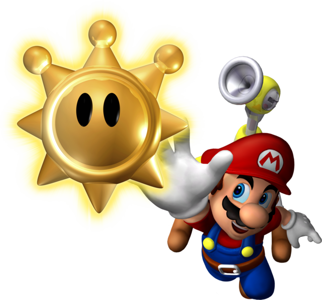 File:Mario Shine Sprite Artwork - Super Mario Sunshine.png
