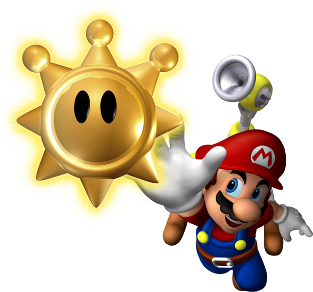 File:Mario Shine Sprite Artwork - Super Mario Sunshine.png