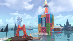 Pipe Path Tower in Super Mario 3D World + Bowser's Fury