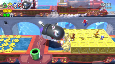 Thumbnail for "The Bullet Bill Express" from Super Mario 3D World + Bowser's Fury used for Nintendo Music