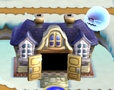 A Ghost House in New Super Mario Bros. (left), a Ghost House in New Super Mario Bros. Wii (center), and the ghost shipwreck in New Super Mario Bros. U (right).