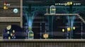 A false wall in World 3-Ghost House from New Super Mario Bros. Wii