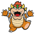 Bowser before turning into Black Bowser