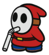 Red Slurp Guy Idle Animation from Paper Mario: Color Splash