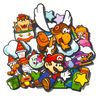Paper Mario promotional artwork: Group