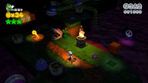 Piranha Creeper Creek after Dark from Super Mario 3D World.