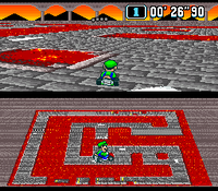 Screenshot of Super Mario Kart'