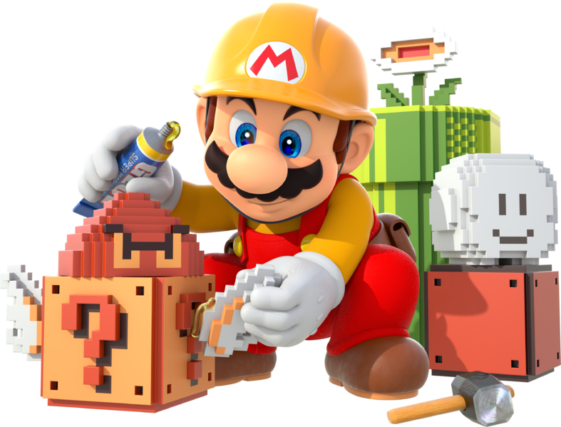 File:Super Mario Maker - Mario Artwork 01.png
