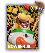 A graphic showing The Super Mario Galaxy Movie Collectible Cards.