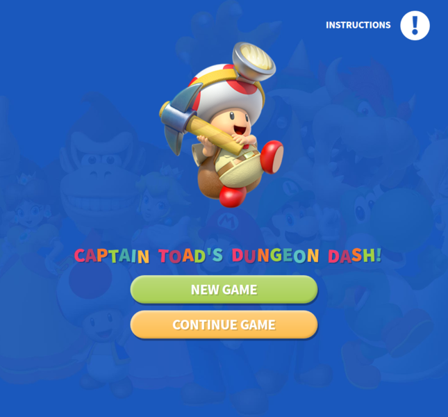 File:Captain Toad's Dungeon Dash! pause screen.png